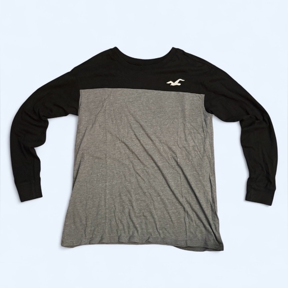 Hollister California Colorblock Y2K Long Sleeve Tee – Men’s XS - Picture 8 of 9